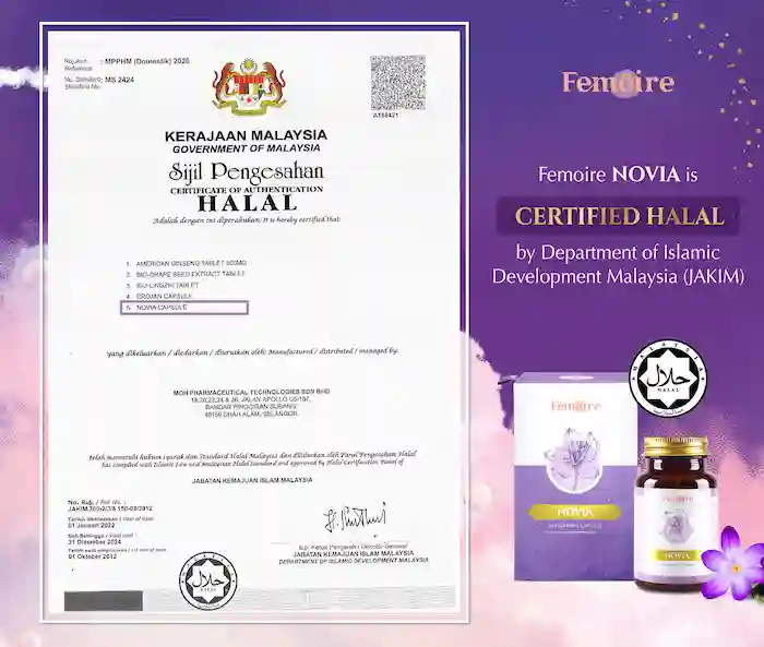 Femoire Novia_Halal certificate_ENG