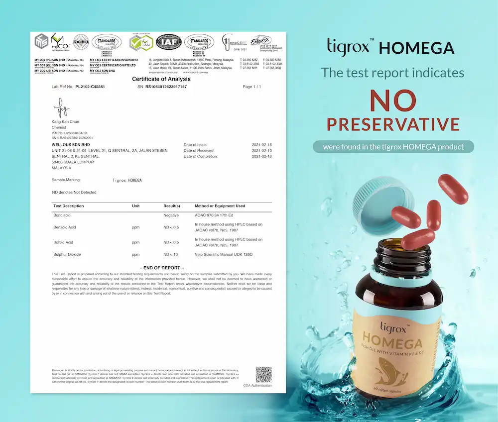 Homega (No Preservative) EN
